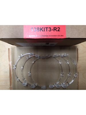 Foscarini Caboche Soffitto Replacement - Kit 6 prongs 3-4 hooks