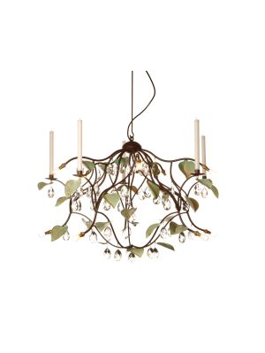Anthologie Quartett Jahreszeiten Sommer Pendant Lamp 90 cm, bronze brown