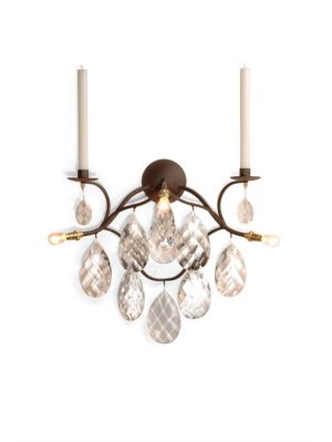 Anthologie Quartett Jahreszeiten Eiszeit Wall Lamp, bronze brown